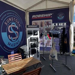 Our Robship UK Distributor, Sunstorm Marine Stand at the Southampon Boat show