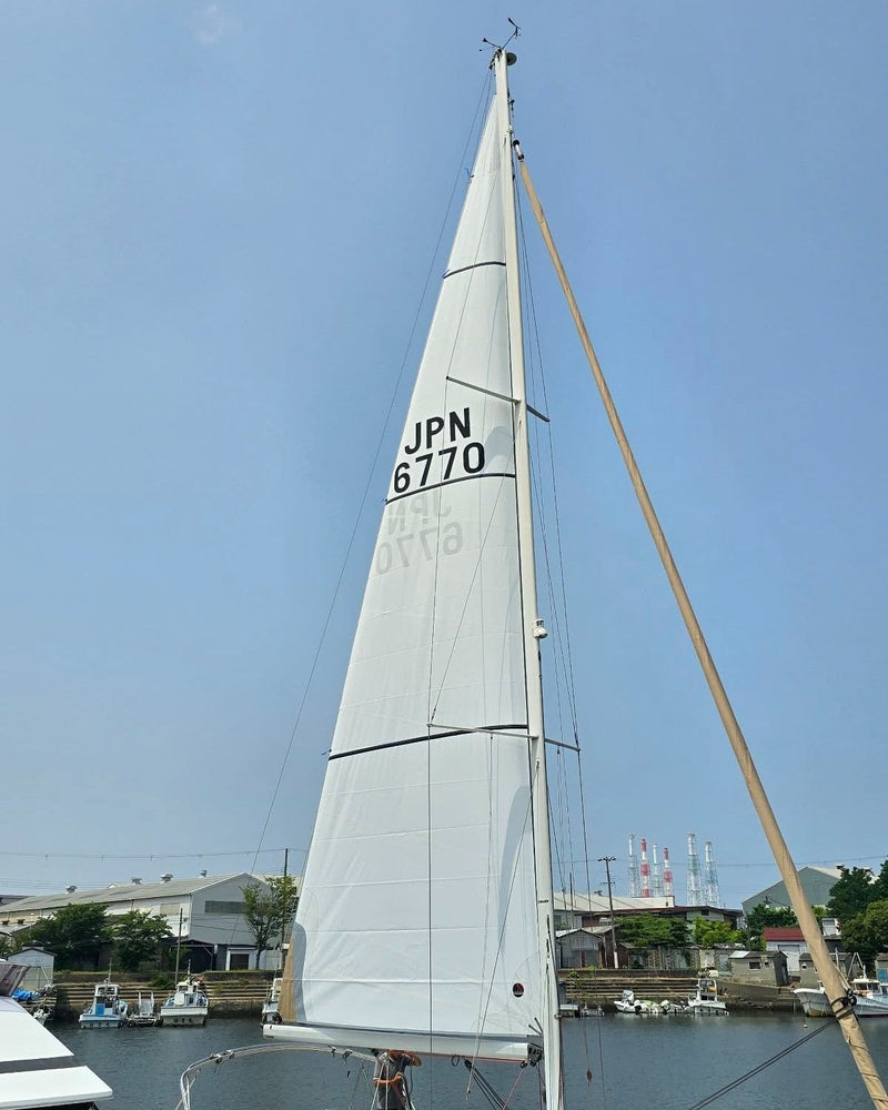 Another Robship Adventure Grade Cross Cut Furling Mainsail for a Jeanneau Sun Odyssey 379 set last week! 🤩😍