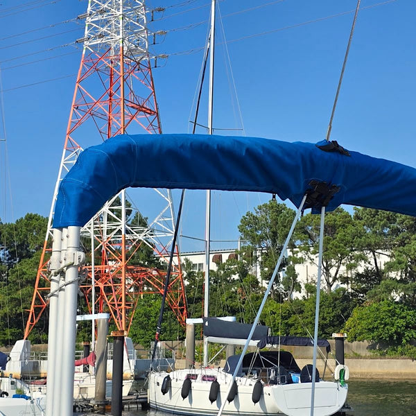 A Bimini Cover which was installed and fitted a few weeks ago! 😍😎