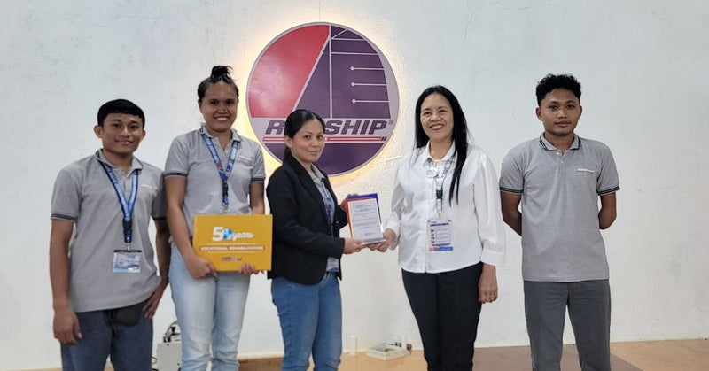 Delighted to share another award received from DSWD - Area Vocational Rehabilitation Center II (AVRC II).