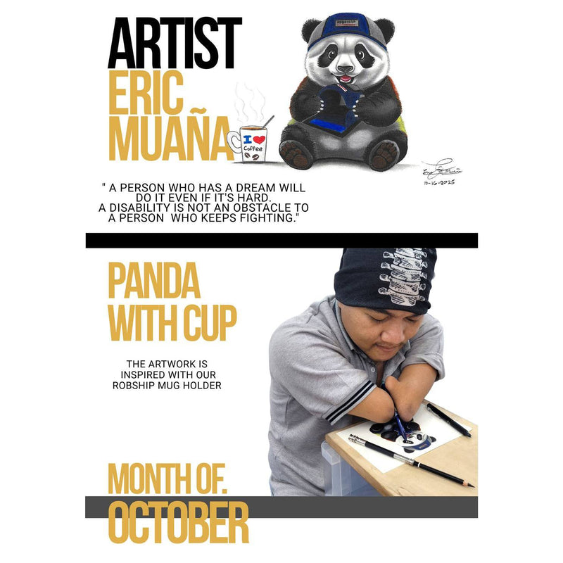 Sharing another cute artwork of Eric for this month! 😍😉