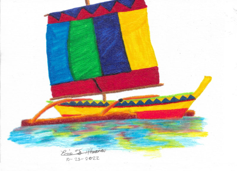 The Paraw Boat by Eric.